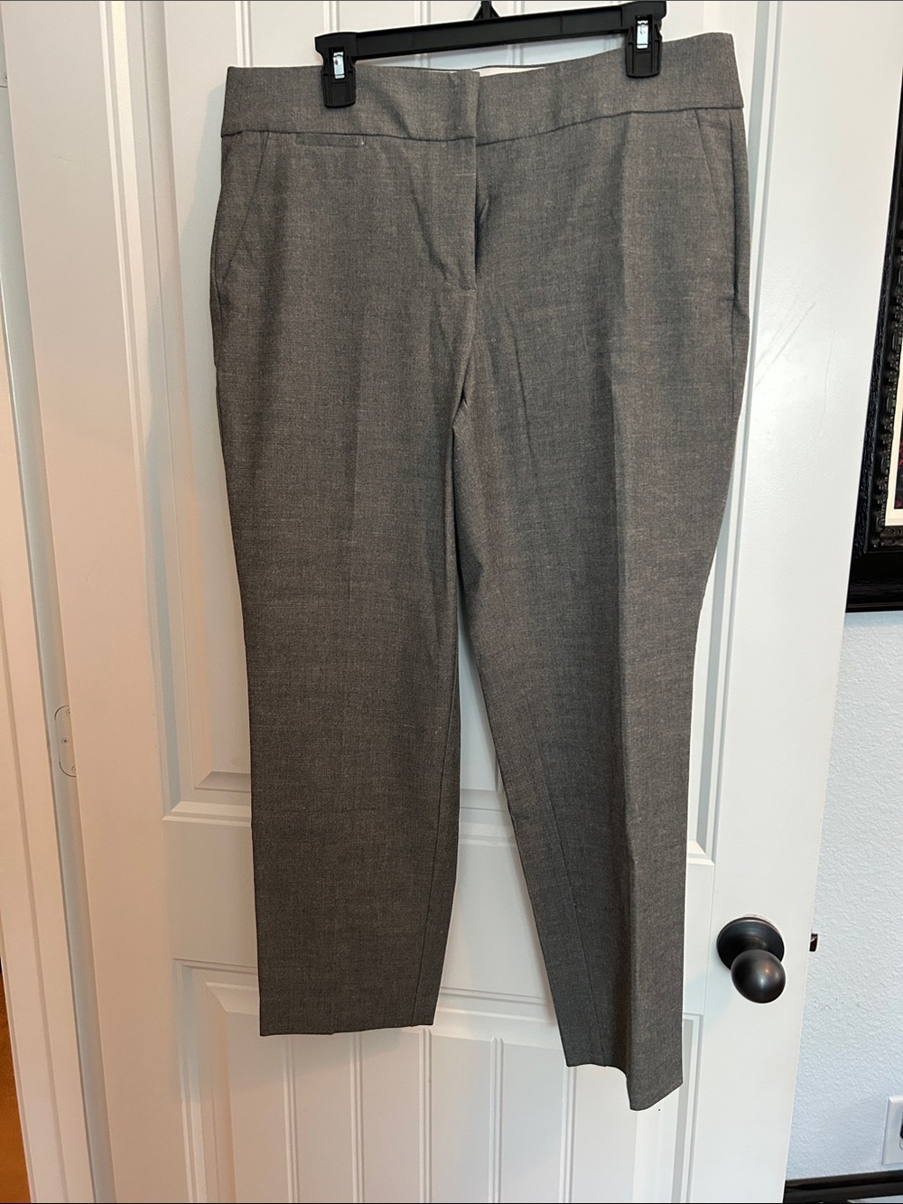 Gray Dress Pants - Classic Straight Fit